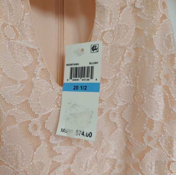 NWT LOVE JAYNE BLUSH TOP BLACK BOTTOM ROMPER SIZE 20.5 SUPER CUTE - Picture 5 of 11